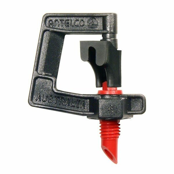 Rotor Spray Mini Sprinklers Red 20 PSI 26.5 GPH 23' Diameter -, Thrifco Plumbing, Mfr#: 9421403